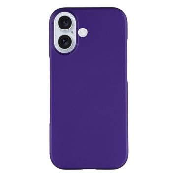 iPhone 17 Rubberized Plastic Case - Purple