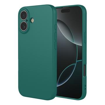 iPhone 17 Shockproof Silicone Case - Blackish Green