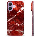 iPhone 17 TPU Case - Red Marble