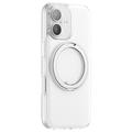 iPhone 17 Torras O Fitness Case with 360 Kickstand - MagSafe Compatible - Transparent