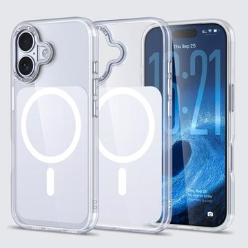 iPhone 17 Two-Tone Hybrid Case - MagSafe Compatible - White