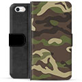 iPhone 5/5S/SE Premium Wallet Case - Camo