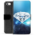 iPhone 5/5S/SE Premium Wallet Case - Diamond