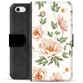 iPhone 5/5S/SE Premium Wallet Case - Floral