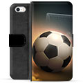 iPhone 5/5S/SE Premium Wallet Case - Soccer