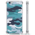 iPhone 6 Plus / 6S Plus Hybrid Case - Blue Camouflage