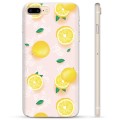iPhone 7 Plus / iPhone 8 Plus TPU Case - Lemon Pattern