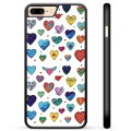 iPhone 7 Plus / iPhone 8 Plus Protective Cover - Hearts