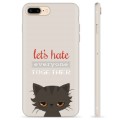 iPhone 7 Plus / iPhone 8 Plus TPU Case - Angry Cat