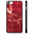 iPhone 7/8/SE (2020)/SE (2022) Protective Cover - Red Marble
