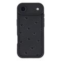 iPhone Air Heart Pattern Shockproof TPU Case with Raised Edges
