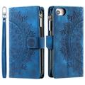 iPhone 16e Mandala Series Wallet Case - Blue