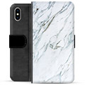 iPhone X / iPhone XS Premium Wallet Case - Marble
