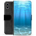 iPhone X / iPhone XS Premium Wallet Case - Sea