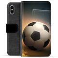 iPhone X / iPhone XS Premium Wallet Case - Soccer