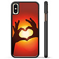 iPhone X / iPhone XS Protective Cover - Heart Silhouette