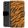 iPhone X / iPhone XS Premium Wallet Case - Tiger