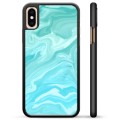 iPhone X / iPhone XS Protective Cover - Blue Marble