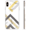 iPhone X / iPhone XS TPU Case - Abstract Marble