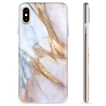 iPhone XS Max TPU Case - Elegant Marble