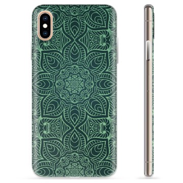iPhone X / iPhone XS TPU Case - Green Mandala