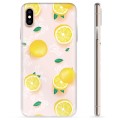 iPhone X / iPhone XS TPU Case - Lemon Pattern