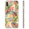 iPhone XS Max TPU Case - Pink Flowers