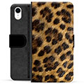 iPhone XR Premium Wallet Case - Leopard