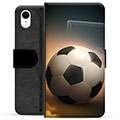 iPhone XR Premium Wallet Case - Soccer