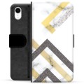 iPhone XR Premium Wallet Case - Abstract Marble