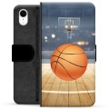 iPhone XR Premium Wallet Case - Basketball