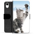 iPhone XR Premium Wallet Case - Cat