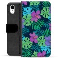 iPhone XR Premium Wallet Case - Tropical Flower