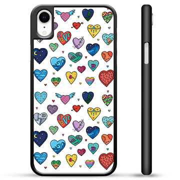 iPhone XR Protective Cover - Hearts
