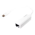 LogiLink USB-C to Ethernet Adapter - 1Gbps - White