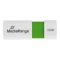 MediaRange USB 2.0 Flash Drive with Slide Mechanism - 32GB