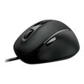 Microsoft Comfort 4500 Optic Mouse with Cable for Business - Black