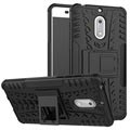 Nokia 6 Anti-Slip Hybrid Case - Black
