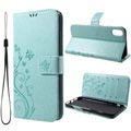 Butterfly Series iPhone XS Max Wallet Case - Cyan