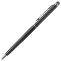 Classic Universal Stylus Pen & Ballpoint Pen - Black