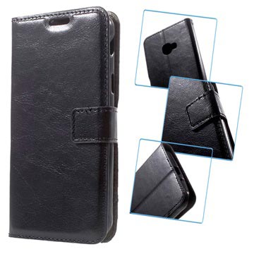 Samsung Galaxy Xcover 4s, Galaxy Xcover 4 Classic Wallet Case - Black