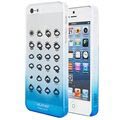 iPhone 4 / 4S Code Weather Hard Case - Blue / Transparent
