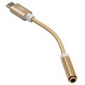 Hat Prince USB 3.1 Type-C / 3.5mm Audio Adapter - Gold