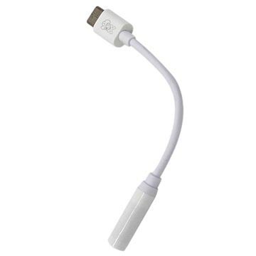 Hat Prince USB 3.1 Type-C / 3.5mm Audio Adapter - White
