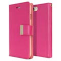 iPhone 7/8/SE (2020) Mercury Goospery Rich Diary Wallet Case - Hot Pink