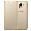 Samsung Galaxy J6 Wallet Cover EF-WJ600CFEGWW - Gold