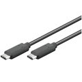 Qnect Superspeed+ USB 3.1 Type-C / C Cable - 0.5m - Black