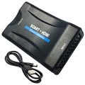 Saii Scart / HDMI 1080p AV Adapter with USB Cable