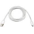 USB 2.0 / MicroUSB Cable - 3m - White