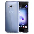 HTC U11 Ultra-Slim Silicone Case - Transparent